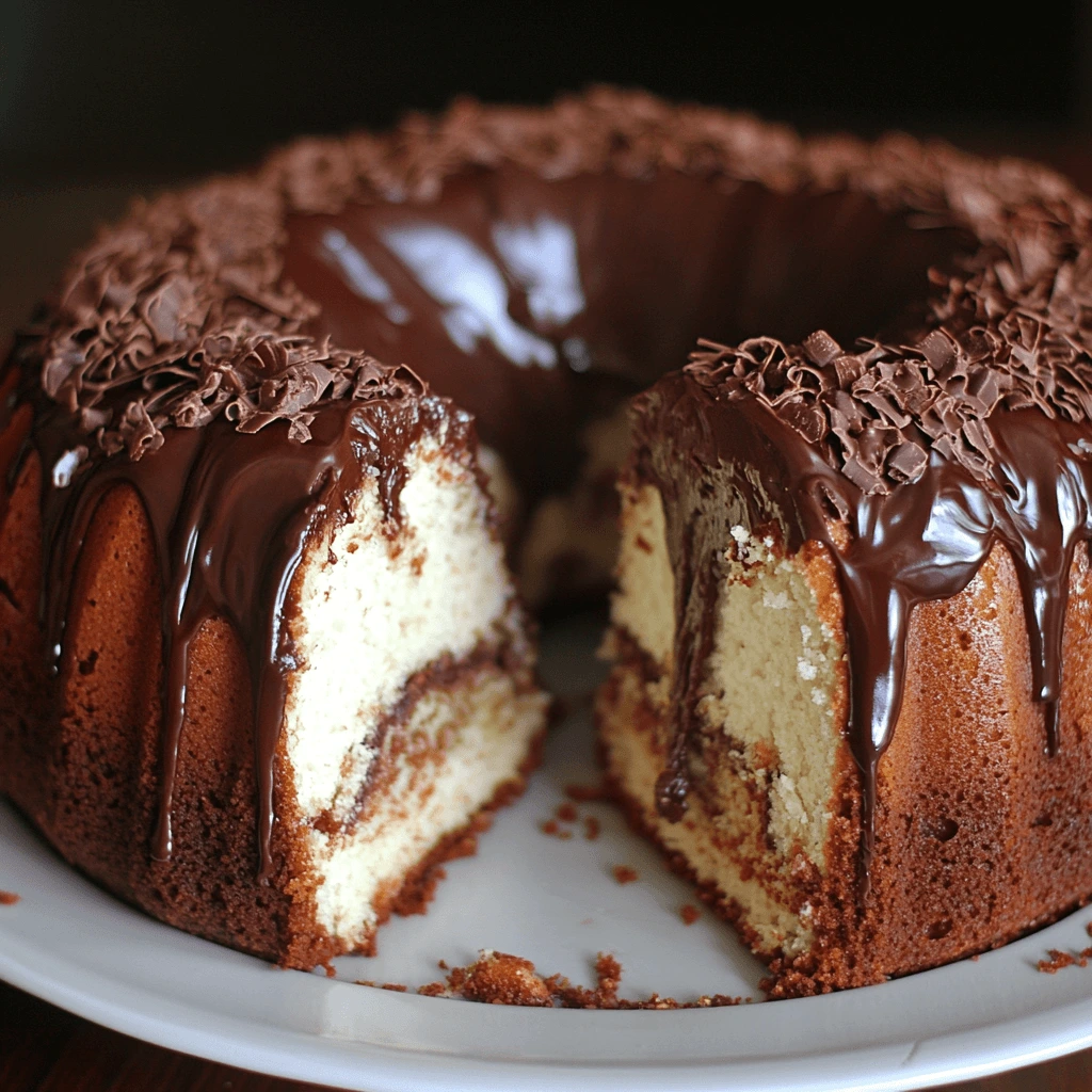 Chocolate Cream Cheese Pound Cake Gordon Ramsay Recipe with rich chocolate topping