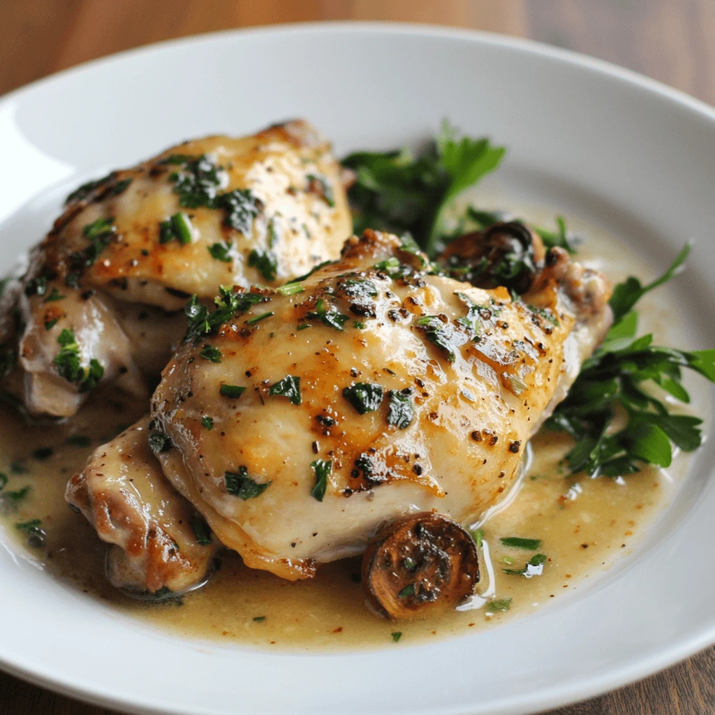 Delicious forgotten chicken recipe with rice, chicken, and creamy soup in a casserole dish.