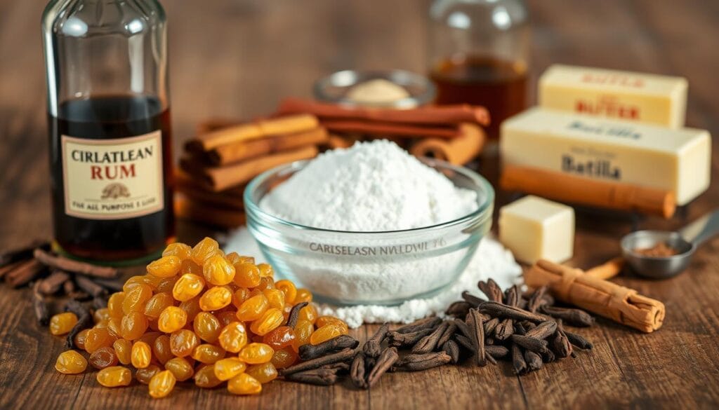 Caribbean Rum Cake Ingredients