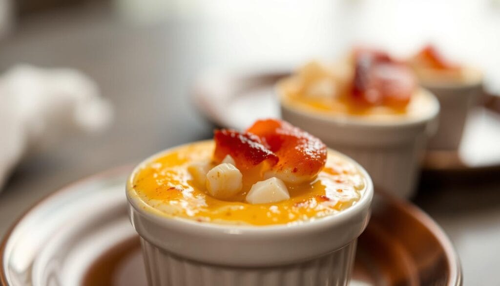 Gourmet Crab Brûlée Appetizer