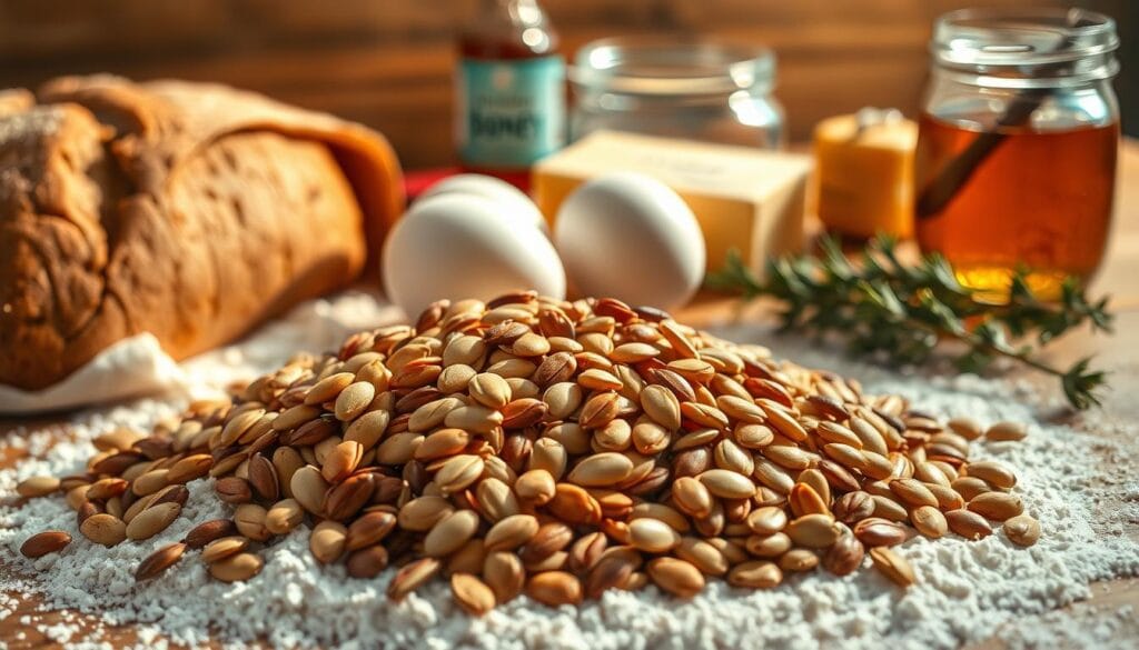 Ingredients for Seed-Enriched Bread