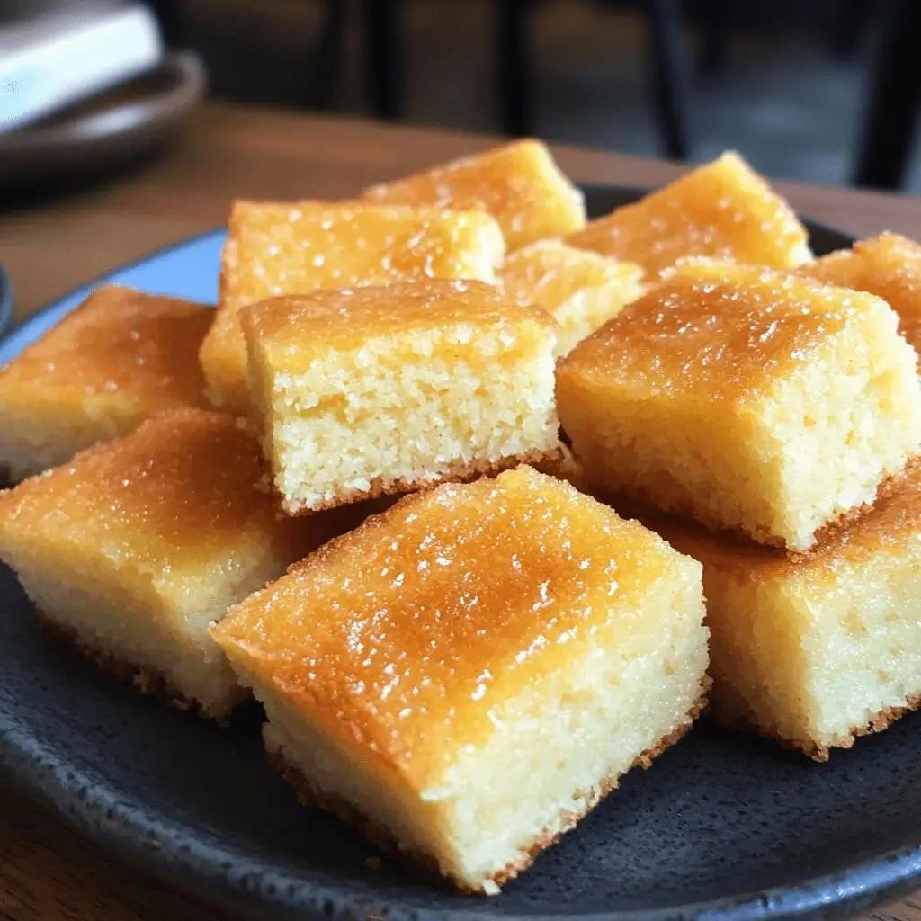 Golden-brown Southern cornbread in a cast-iron skillet, freshly baked with a crispy crust from beef tallow.